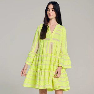 Devotion Twins Lime Ella Short Dress